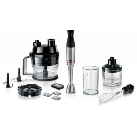 Bosch Haushalt ErgoMaster Serie 6 Frullatore ad immersione 1200 W con misurino, con Shaker, Multifunzione, Sbattitore,