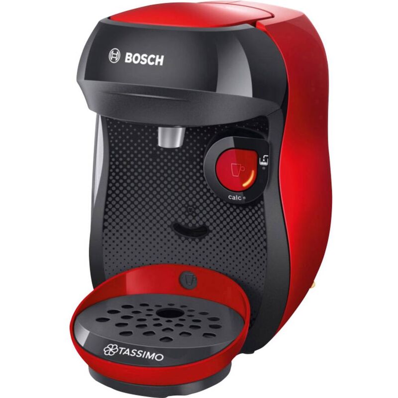 Image of Bosch - Haushalt Happy TAS1003 Rosso Macchina per caffè con capsule