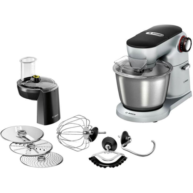 Bosch - MUM9D33S11 robot da cucina de 1300 w 5,5 l Nero, Argento