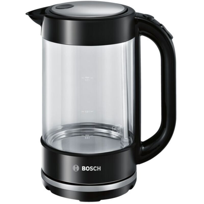 Bosch - twk70b03 bollitore elettrico 1,7 l 2400 w nero, trasparente