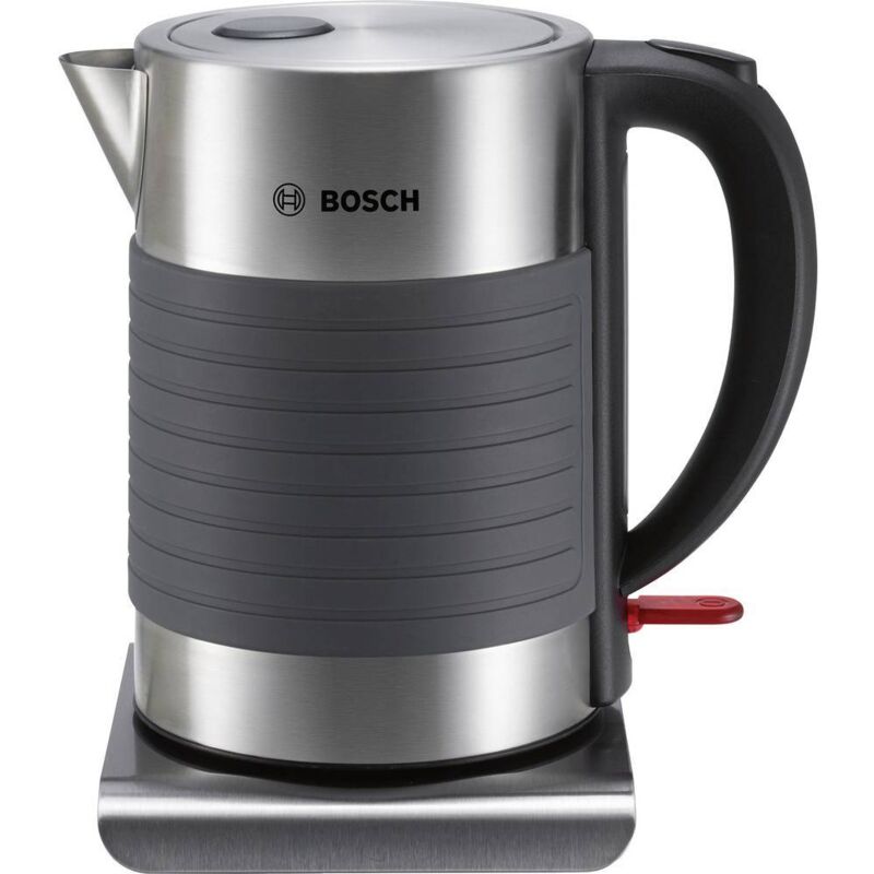 Bosch - Haushalt TWK7S05 Bollitore acciaio inox, Nero Capacità effettiva: 1.7 l