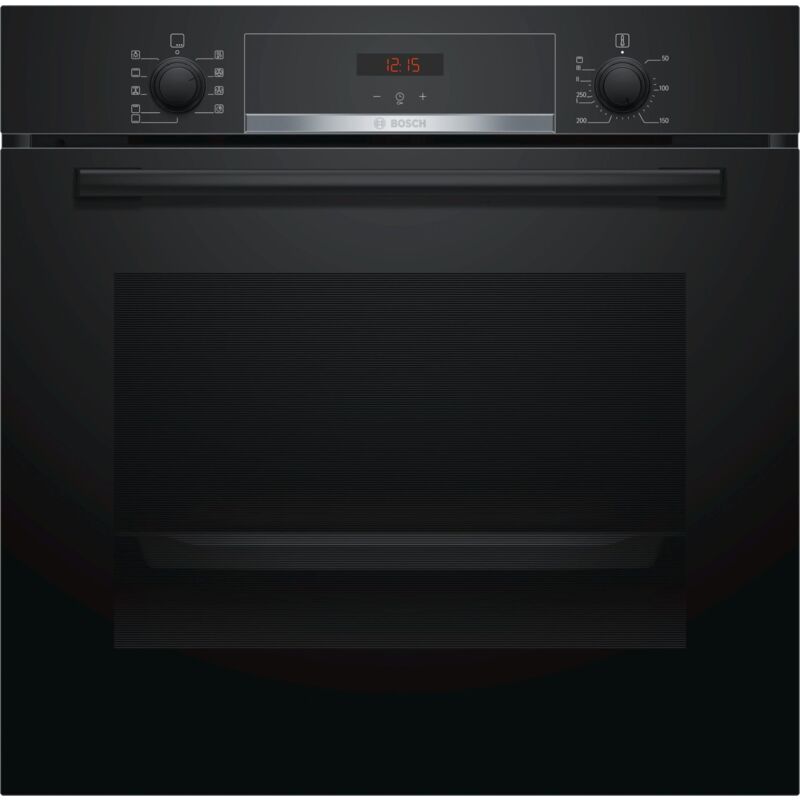Image of Serie 4 HBA534BB0. Dimensione del forno: Media, Tipo di forno: Forno elettrico, Capacità interna forno totale: 71 l. Posizionamento dell'apparecchio: