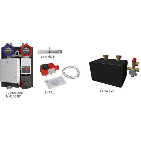 BOSCH Heizkreis-Standardpaket Bopa HKW05, 1 Heizkreis mit Systemtrennung PWT28
