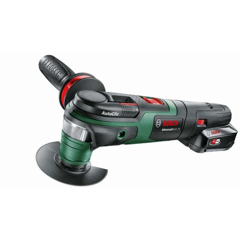 

Multiherramienta a batería AdvancedMulti 18 | 1x batería de 2,5 Ah + accesorios - Bosch