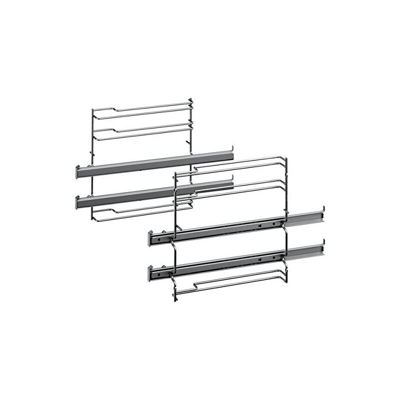 Bosch - Guías telescópicas 2 niveles (41 x 30,5 x 8,5 cm) para horno 17001568