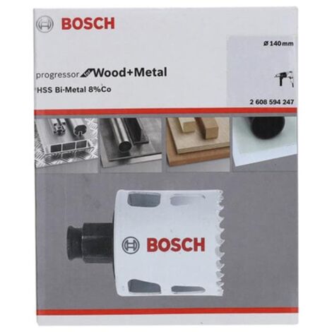 Bosch HM-Lochsäge 140 mm Progressor for Wood&Metal BIM Holz Alu Stahl 2608594247