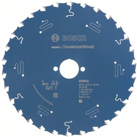 Bosch HM-Sägeblatt 210x2,0x30 Z30 2608644141 Expert for Construct Wood