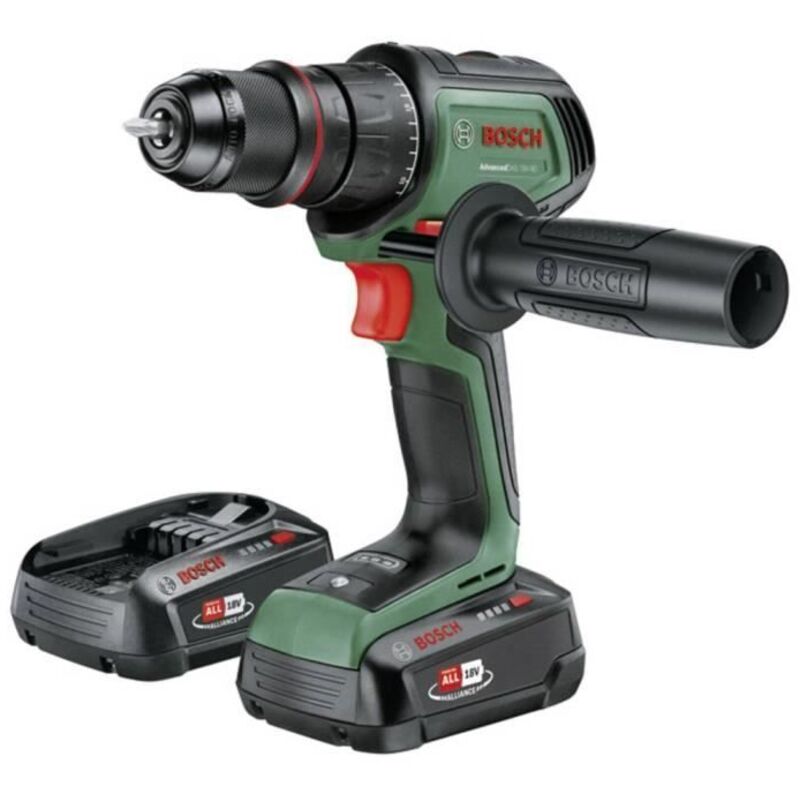 Perceuse Visseuse Sans Fil Bosch AdvancedDrill 18V-80 – 2 Batteries 2,5 Ah, Chargeur AL18V-46 - vue 5