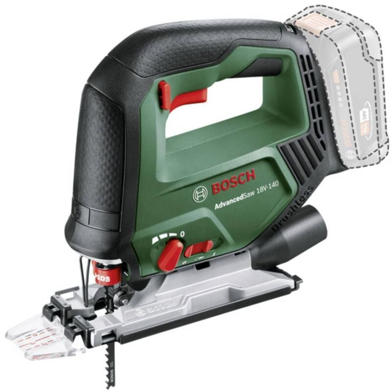 Bosch Home and Garden AdvancedSaw 18V-140 Scie sauteuse sans fil 0603013000 18 V
