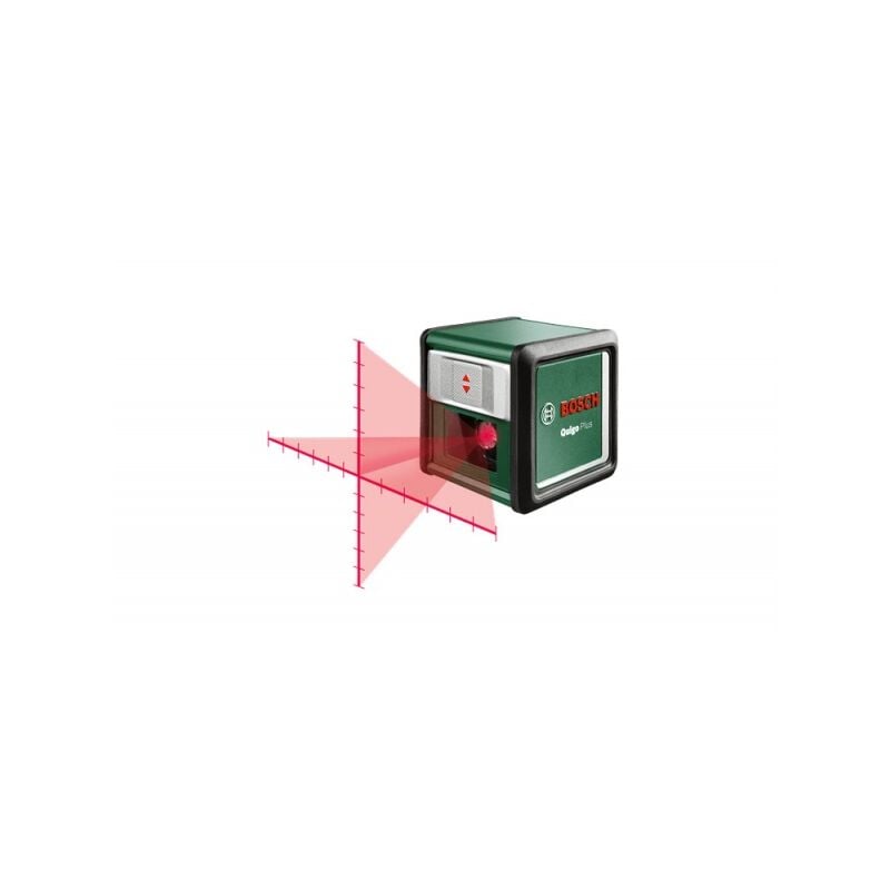 Image of Bosch Hobby Quigo Plus Livella laser multifunzione per squadri 2 linee rosse
