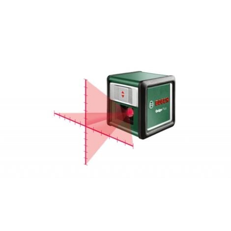 Bosch Hobby Quigo Plus Livella laser multifunzione per squadri 2 linee rosse