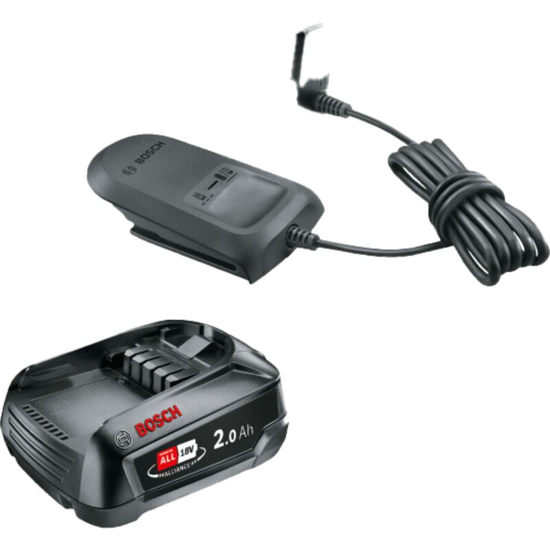 Bosch - Ensemble Batterie 18V 2Ah - Poids 578g - Ensemble Al18 18-20 Cv