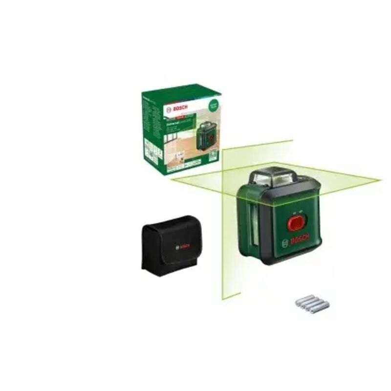 Kreuzlinienlaser Universallevel 360 grünschwarz Grüne Laserlinien - vue 2