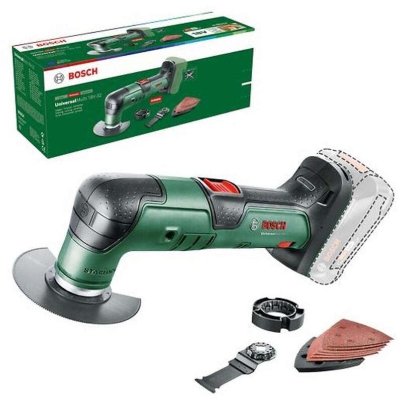 Utensili - Utensile multifunzione a batteria 18V, senza batteria e caricabatterie 0603105000 - Bosch