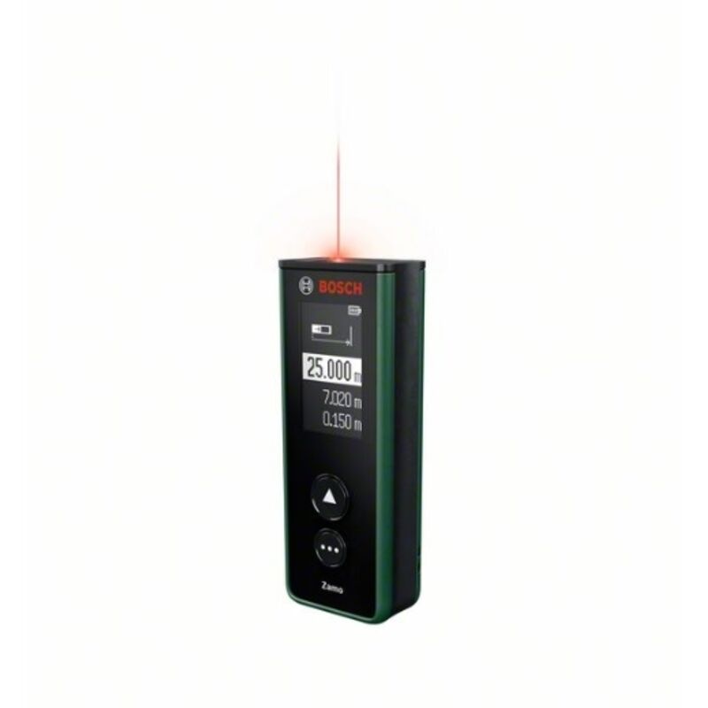 Set télémètre laser Bosch Zamo 25 affichage LCD