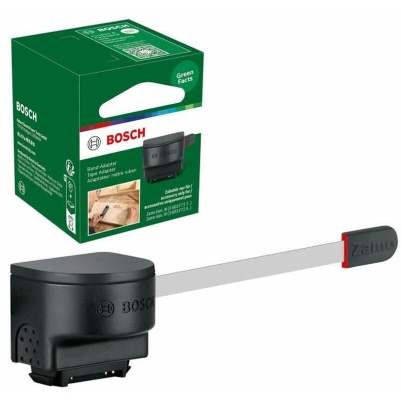 Bosch - Appareil de mesure laser Zamo Tape Adapter (accessoire pour Zamo 4ème génération, pour une mesure précise de courtes distances et d'objets