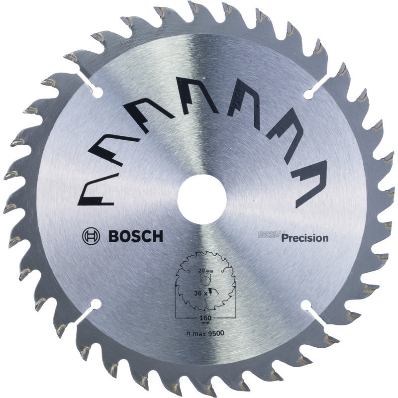 

2609256856 Hoja de sierra circular PRECISION Ø 160 mm - Bosch