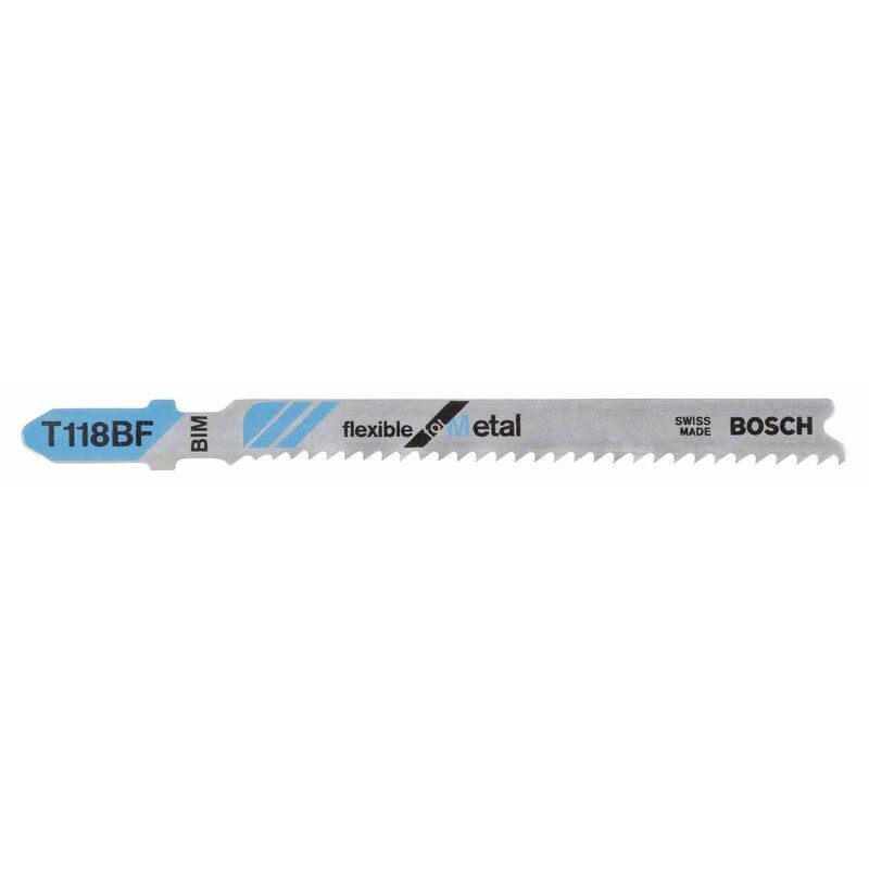 

2608634503 Hoja de sierra de calar T 118 BF Flexible for Metal - Bosch