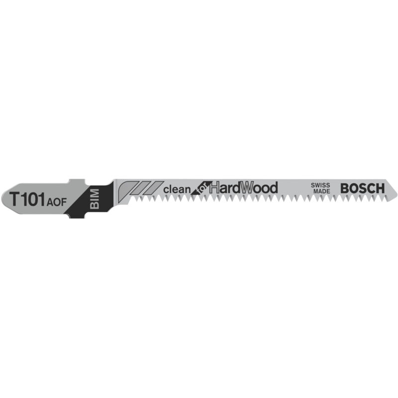 

2608634233 Hoja de sierra de calar T 101 AOF Clean for Hard Wood - Bosch