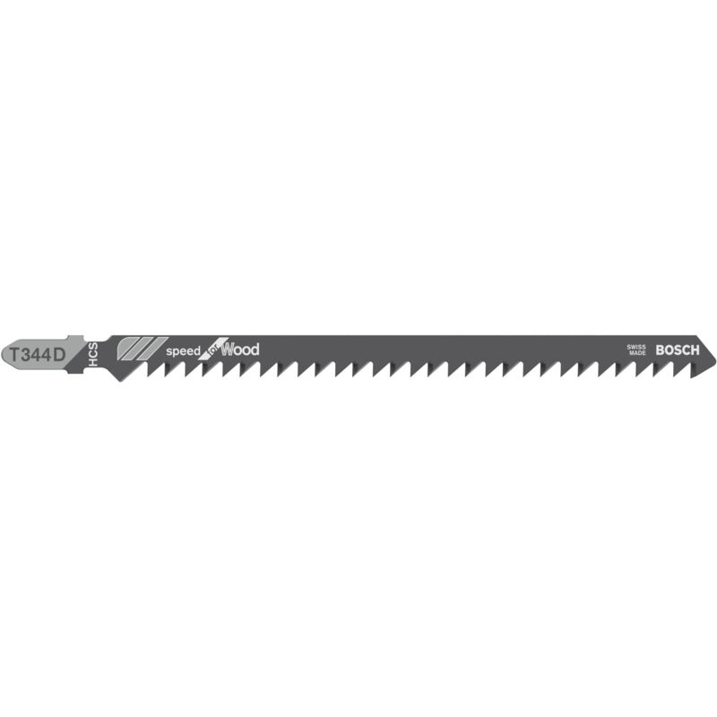 

BOSCH 2608633A34 Hoja de sierra de calar T 344 D Speed for Wood
