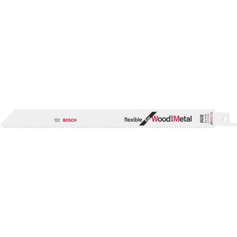 

BOSCH 2608654981 Hoja de sierra sable S 1122 VF Flexible for Wood&Metal