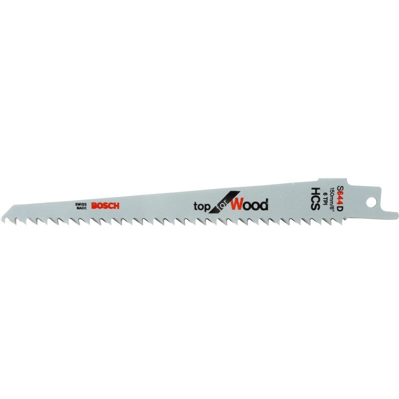 

Bosch Professional 5 Unidades Hoja De Sierra Sable S 644 D Top For Wood, Para Madera, 150 X 19 X 1.25 Mm, Accesorio De Sierra Sa