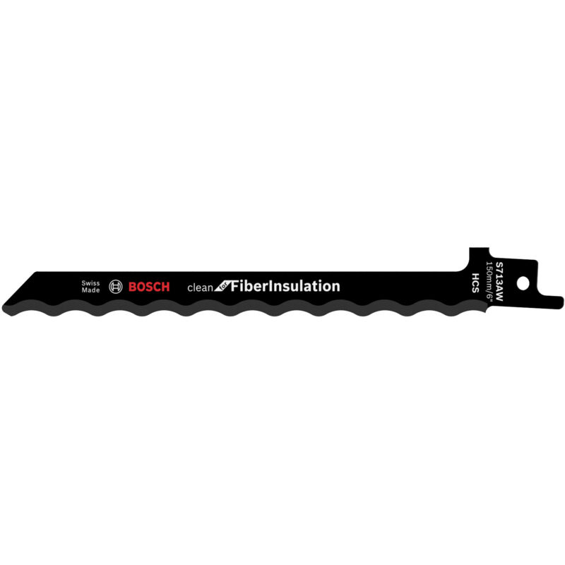 

BOSCH 2608635521 Hoja de sierra sable S 713 AW Clean for Fiber Insulation