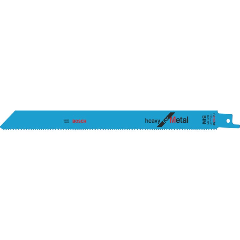 

BOSCH 2608657556 Hoja de sierra sable S 1125 VF Heavy for Metal