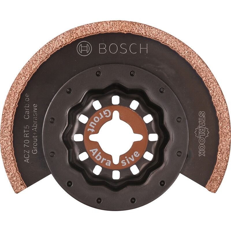 

Bosch Professional 1X Hoja De Sierra Segmentada Acz 70 Rt5 (Para Mortero, Grano 50, Ø 70 Mm, Accesorios Multiherramienta)