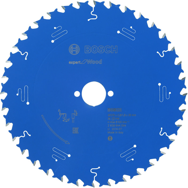 

BOSCH 2608644064 Hoja sierra circular Expert for Wood 235 x 30 x 2,8 mm 36