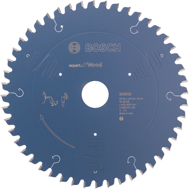 

BOSCH 2608642496 Hoja De Sierra circular EX WO B 210x30-48