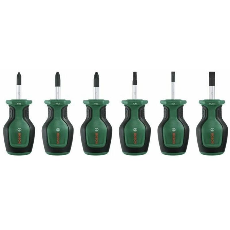 Utensili - Set di cacciaviti da 6 pezzi 1600A032UK - Bosch