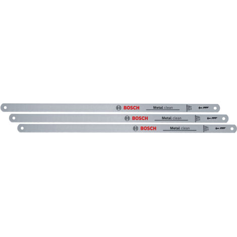 Bosch Home and Garden 1600A032UN Handwerkzeuge Bügelsägeblätter 300 mm 32 TPI 3 Stück Sägeblatt-Läng