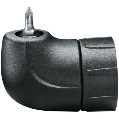 Bosch Home and Garden Adattatore a Vite Angolare Bosch IXO, Nero, 7.2 cm x 4.6 cm x 7.8 cm