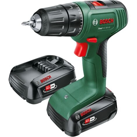 BOSCH Home and Garden EasyDrill 18V-40 Akku-Bohrschrauber – 18 V 2 Ah Li-Ion – 06039D8005