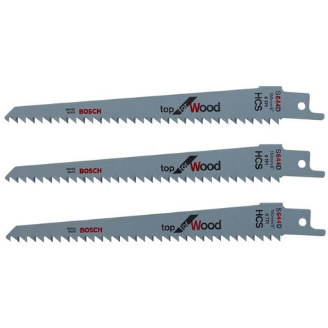 Bosch Home and Garden F016800303 Keo 3er Sägeblatt Set Sägeblatt-Länge 150 mm 1 St.