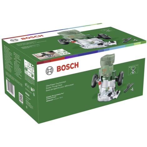 Tavolo da lavoro con guida per fresa Bosch GKF 600
