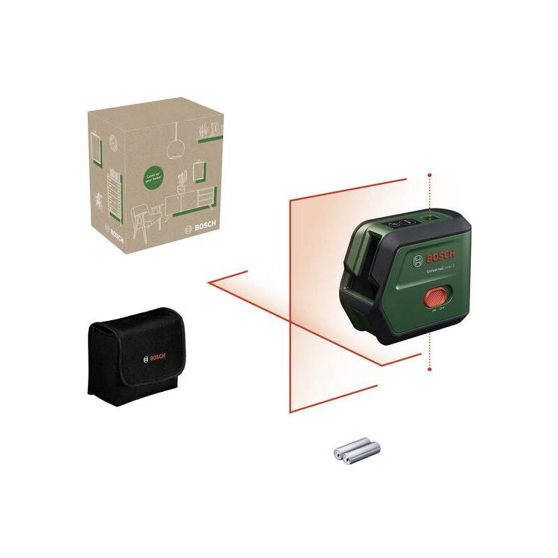 Bosch Home and Garden UniversalLevel 2 Laser en croix Portée (max.): 12 m Y487143