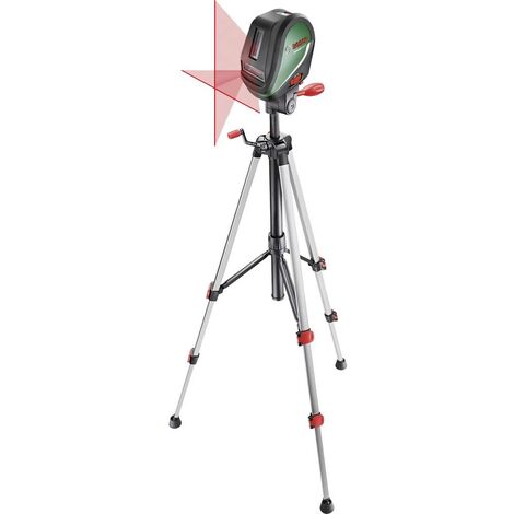 Bosch Home and Garden UniversalLevel 3 Set Laser a croce autolivellante, incl. treppiede Raggio di azione (max.): 10 m