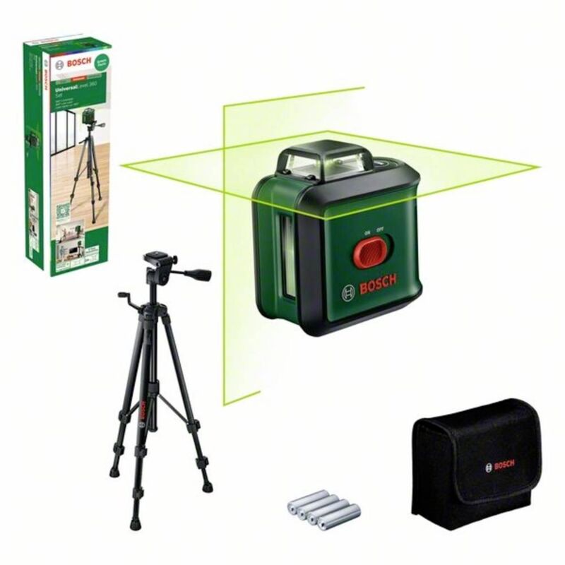 Image of Home and Garden UniversalLevel 360 Set Laser a croce - Bosch
