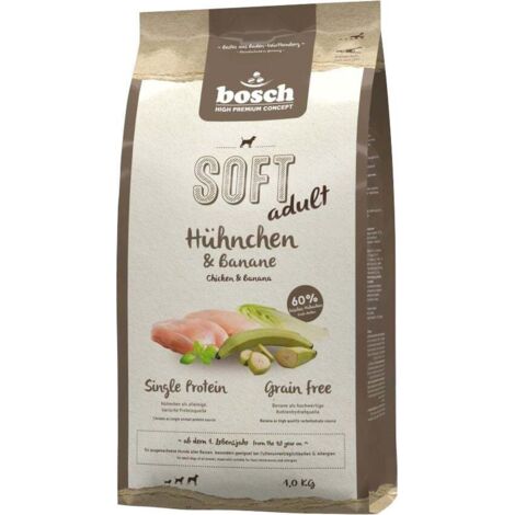 Bosch HPC Soft Hühnchen & Banane 1 kg Trockenfutter
