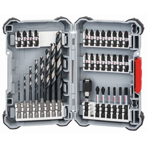 Bosch HSS-Bohrer Bit-Sortiment Set 35-teilig schlagfest