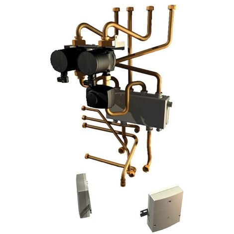 BOSCH Installationszubehör CS 13 Anschlusssatz 2 Heizkreis, mit hydraulischer Weiche