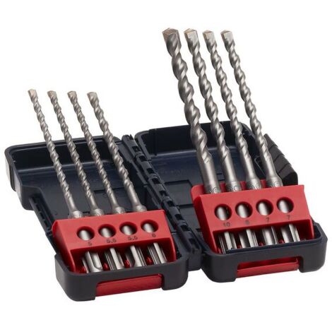 Bosch Jeu de forets pour marteau B8 en Tough Box 5-10 mm - 2607019904