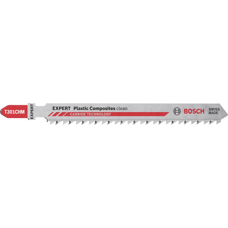 Bosch EXPERT Plastic Composites Clean T301CHM Jigsaw Blade 117mm 2.608.902.471