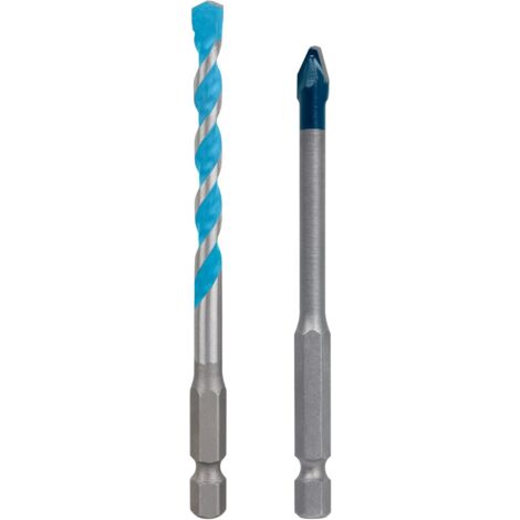 Bosch Juego de brocas Ceramic+Multic HEX9 6MM 2 Piezas