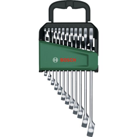 Bosch Juego de llaves combinadas de 12 piezas