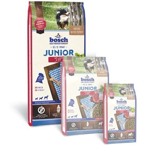 Bosch Junior Comida Cachorro Cordero Arroz 15 kg