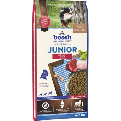Bosch Junior Lamm & Reis 15 kg Hundefutter Trockenfutter