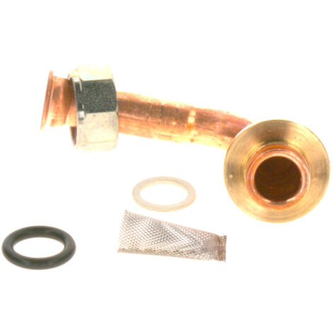 Bosch / Junkers Anschlussrohr JU/SIEGER Ersatzteil 87160108080